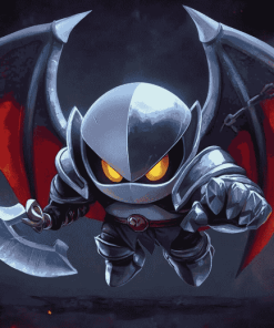 Meta Knight Animation Diamond Painting