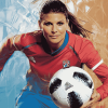 Mia Hamm Soccer Legend Diamond Painting