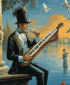 Michael Cheval Absurd Musician Diamond Painting