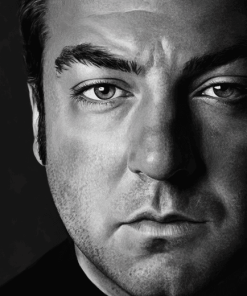 Michael Gandolfini Monochrome Diamond Painting