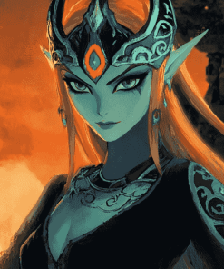 Midna Fantasy Adventure Diamond Painting