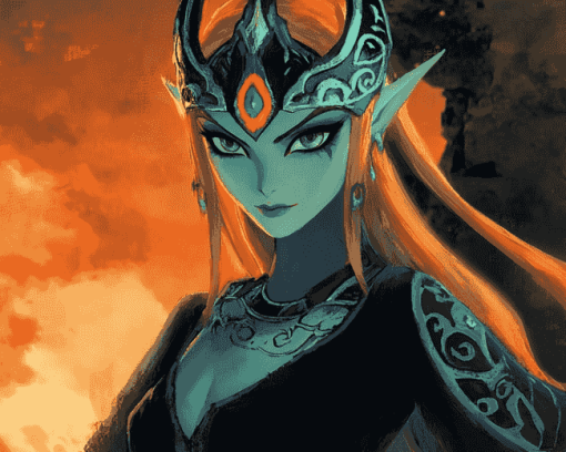 Midna Fantasy Adventure Diamond Painting