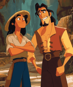 Miguel and Tulio Adventure Diamond Painting