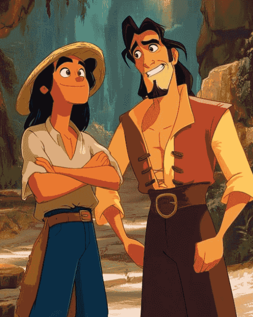 Miguel and Tulio Adventure Diamond Painting