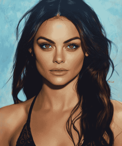 Mila Kunis Glamour Diamond Painting