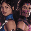 Mileena And Kitana Fighters Diamond Painting