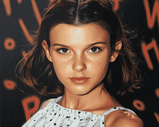 Millie Bobby Brown Celebrity Diamond Painting