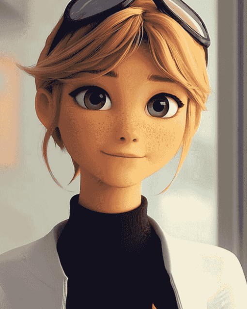 Miraculous Adrien Animation Diamond Painting