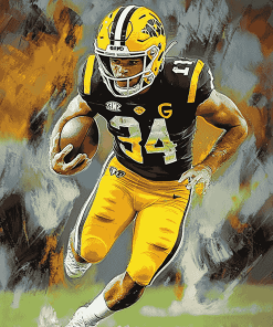 Missouri Tigers Football Icons Diamond Painting