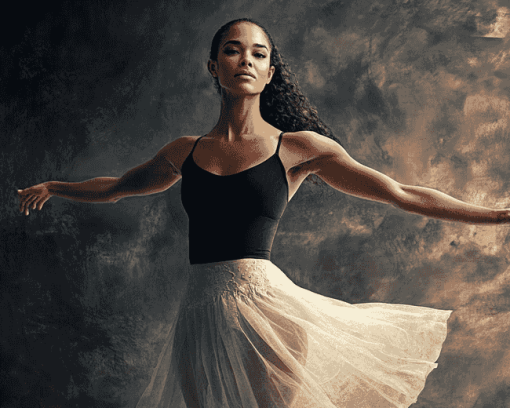 Misty Copeland Ballerina Diamond Painting