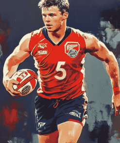 Mitch Hannan Sports Icon Diamond Painting