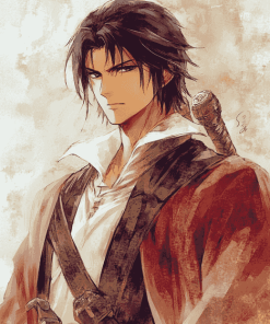 Mitsurugi Reiji Anime Diamond Painting