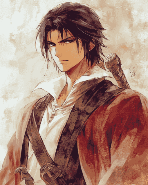 Mitsurugi Reiji Anime Diamond Painting