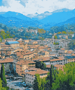 Modena Mountain Views Diamond Painting