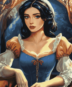 Modern Snow White Fantasy Diamond Painting