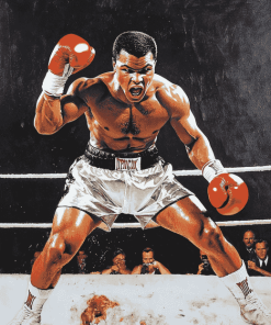 Mohammed Ali Boxing Legend Diamond Painting