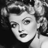 Monochrome Angela Lansbury Diamond Painting