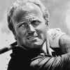 Monochrome Jack Nicklaus Diamond Painting