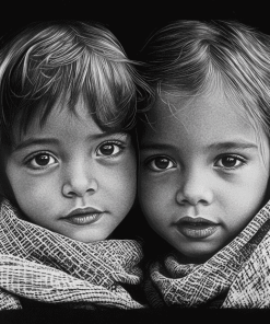 Monochrome Kids Craft Diamond Painting