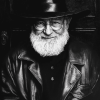 Monochrome Terry Pratchett Diamond Painting