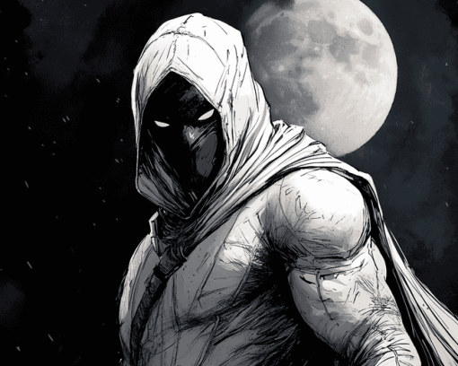 Moon Knight TV Series Diamond Painting