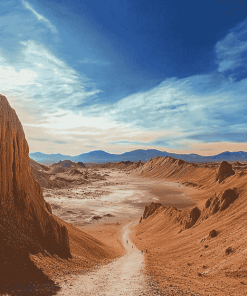 Moon Valley Atacama Landscape Diamond Painting