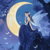 Moonlit Fairy Fantasy Diamond Painting