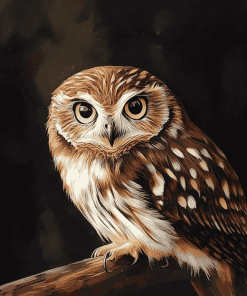 Morepork Owl Bird Diamond Painting