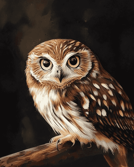 Morepork Owl Bird Diamond Painting