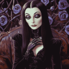 Morticia Addams Family Diamond Painting