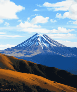 Mount Taranaki Landscapes Diamond Painting