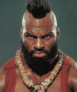 Mr T Wrestling Legend Diamond Painting