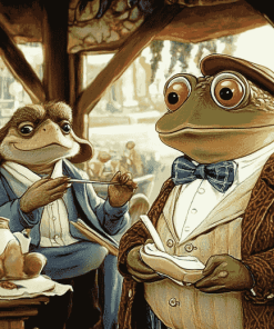 Mr Toad Cartoon Art Diamond Painting