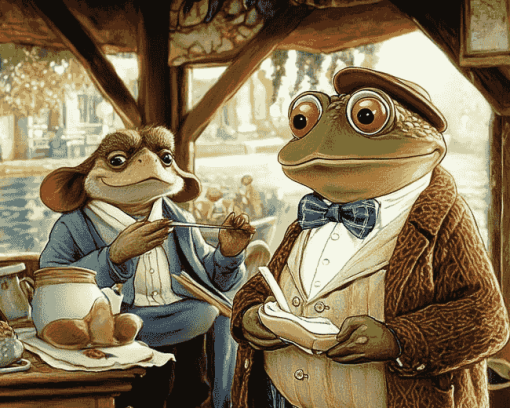 Mr Toad Cartoon Art Diamond Painting