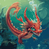 Mushu Fantasy Underwater Adventure Diamond Painting