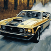 Mustang Mach 1 Vintage Diamond Painting