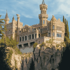 Mythical Castle Mansion Diamond Painting