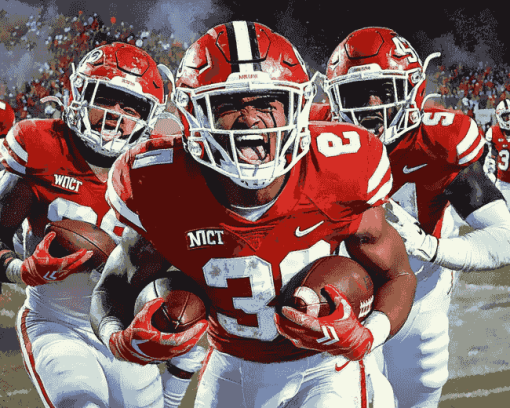 NC State Wolfpack Football Stars Diamond Painting