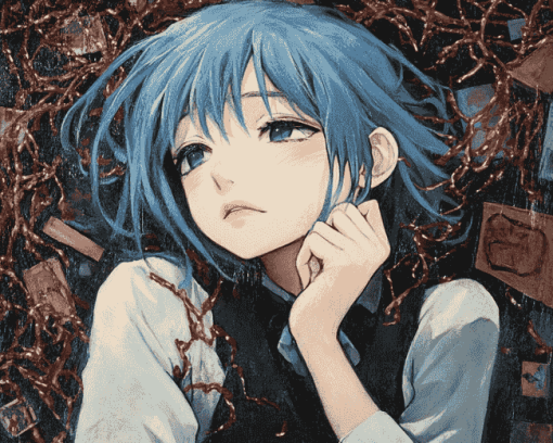 Nagisa Shiota Anime Diamond Painting