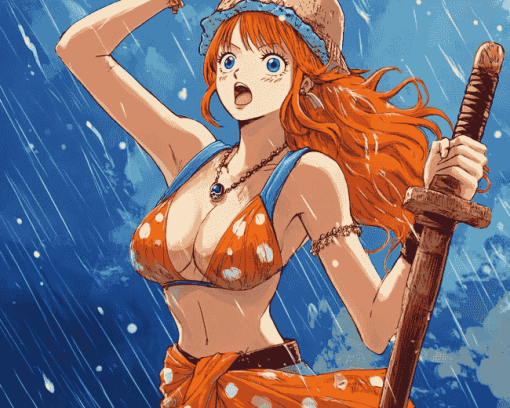 Nami Anime Diamond Painting