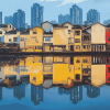 Nanning Cityscape Reflection Diamond Painting