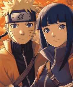 Naruto Hinata Anime Diamond Painting