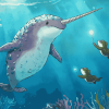 Narwhal and Sea Friends Underwater Diamond Painting