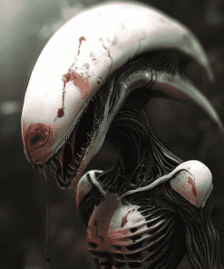 Neomorph Alien Fantasy Diamond Painting