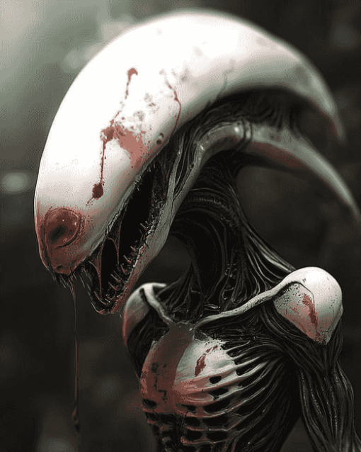 Neomorph Alien Fantasy Diamond Painting