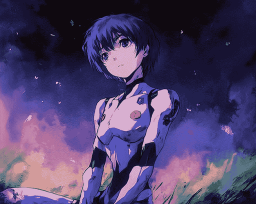 Neon Genesis Evangelion Anime Diamond Painting