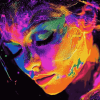 Neon Woman Diamond Painting