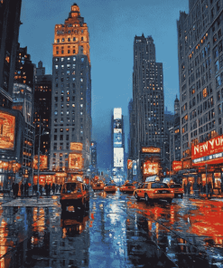 New York City Nightscape Diamond Painting