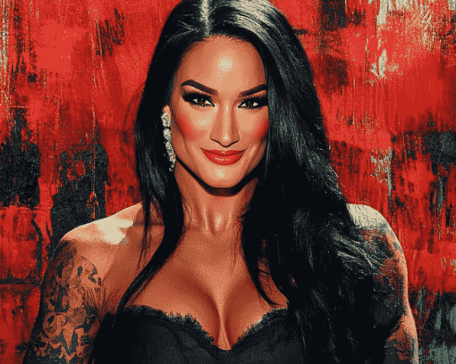 Nikki Bella WWE Star Diamond Painting