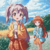 Non Non Biyori Renge Miyauchi Diamond Painting